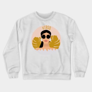 When Life Feels Chaotic, Virgo will Tidy Up | Bohemian Crewneck Sweatshirt